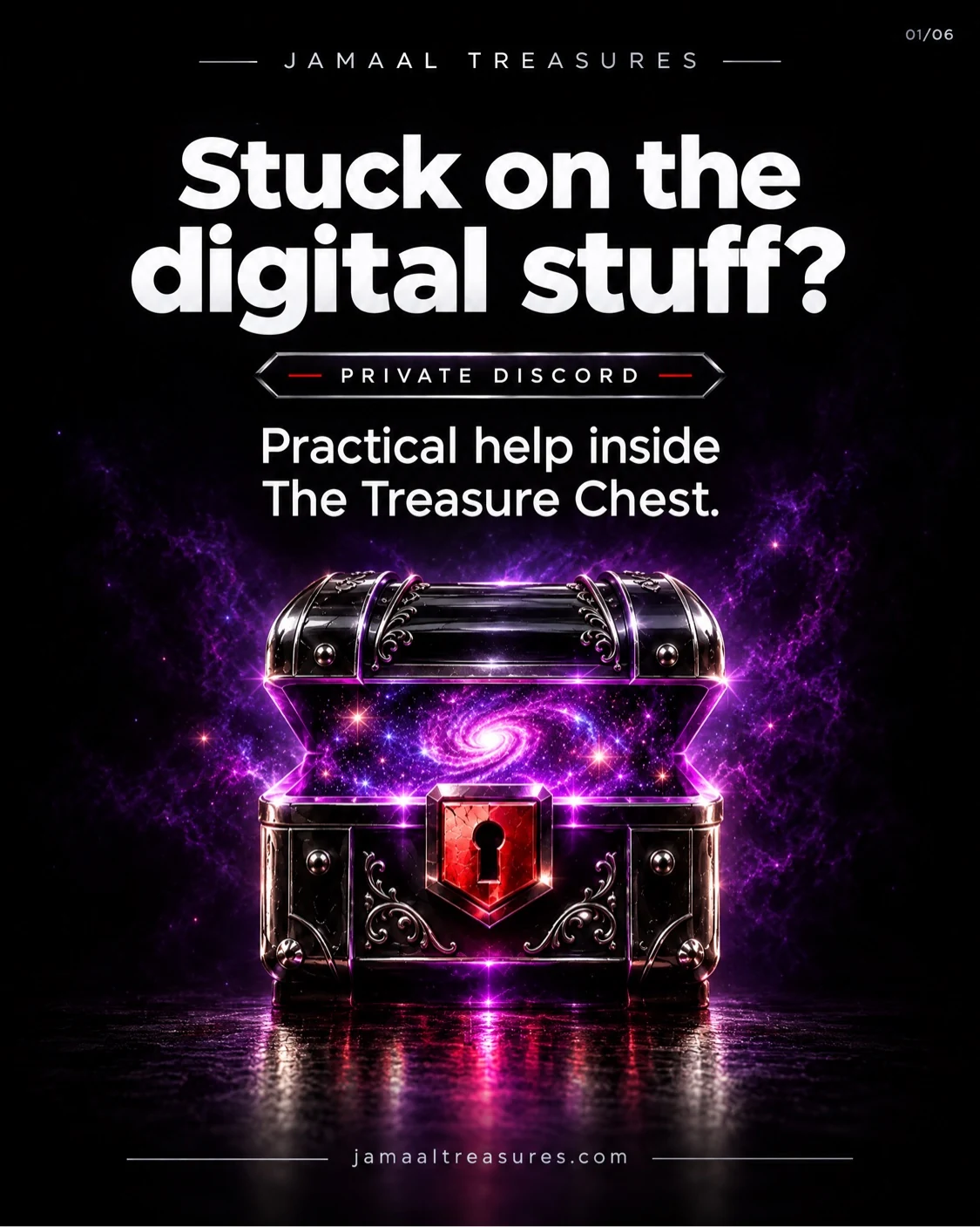 Stuck on the digital stuff? Practical help inside The Treasure Chest.