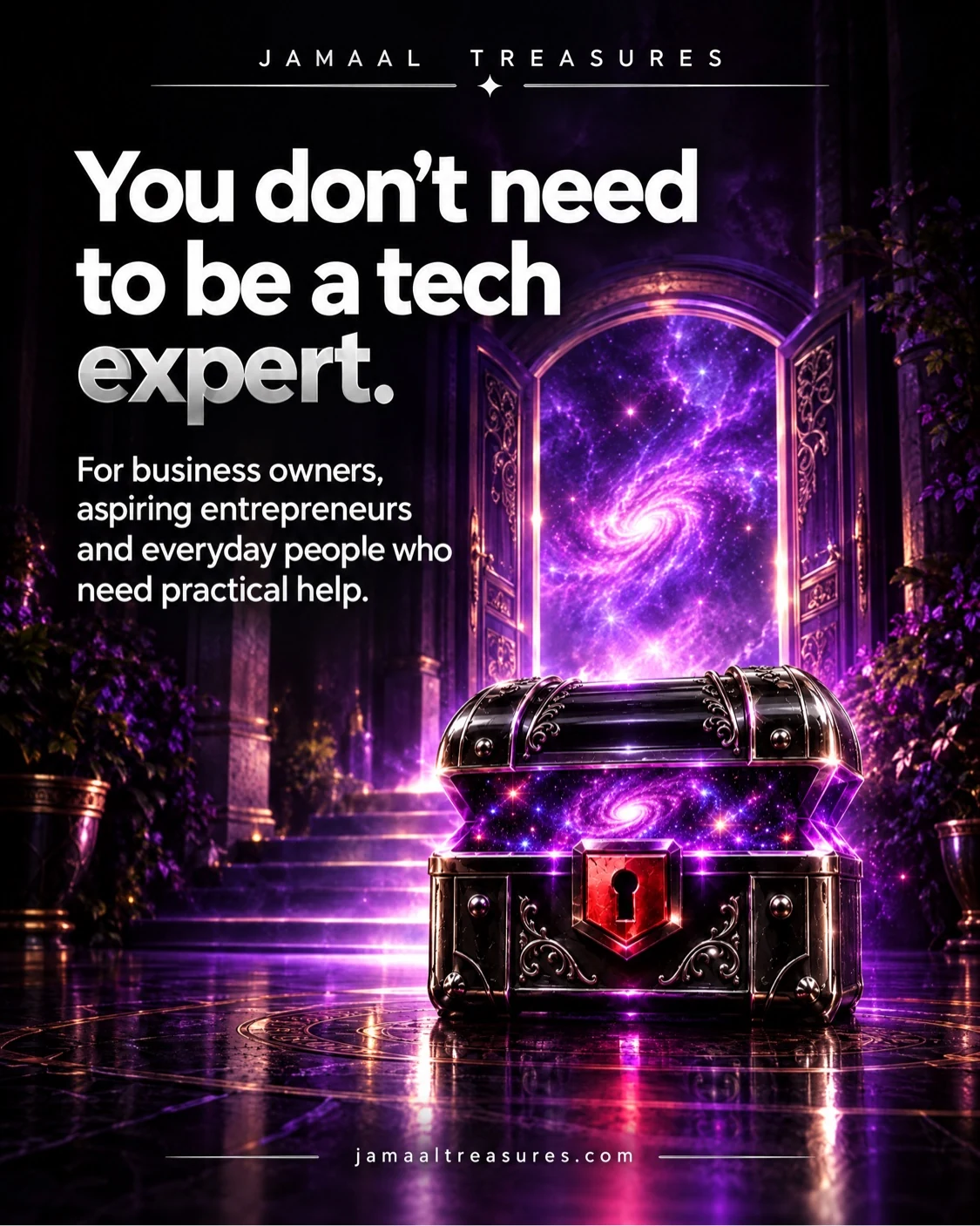 You don’t need to be a tech expert. For business owners, aspiring entrepreneurs and everyday people who need practical help.