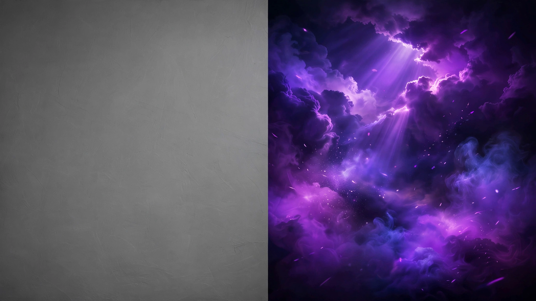 Side by side: dull generic AI image vs stunning cinematic frame