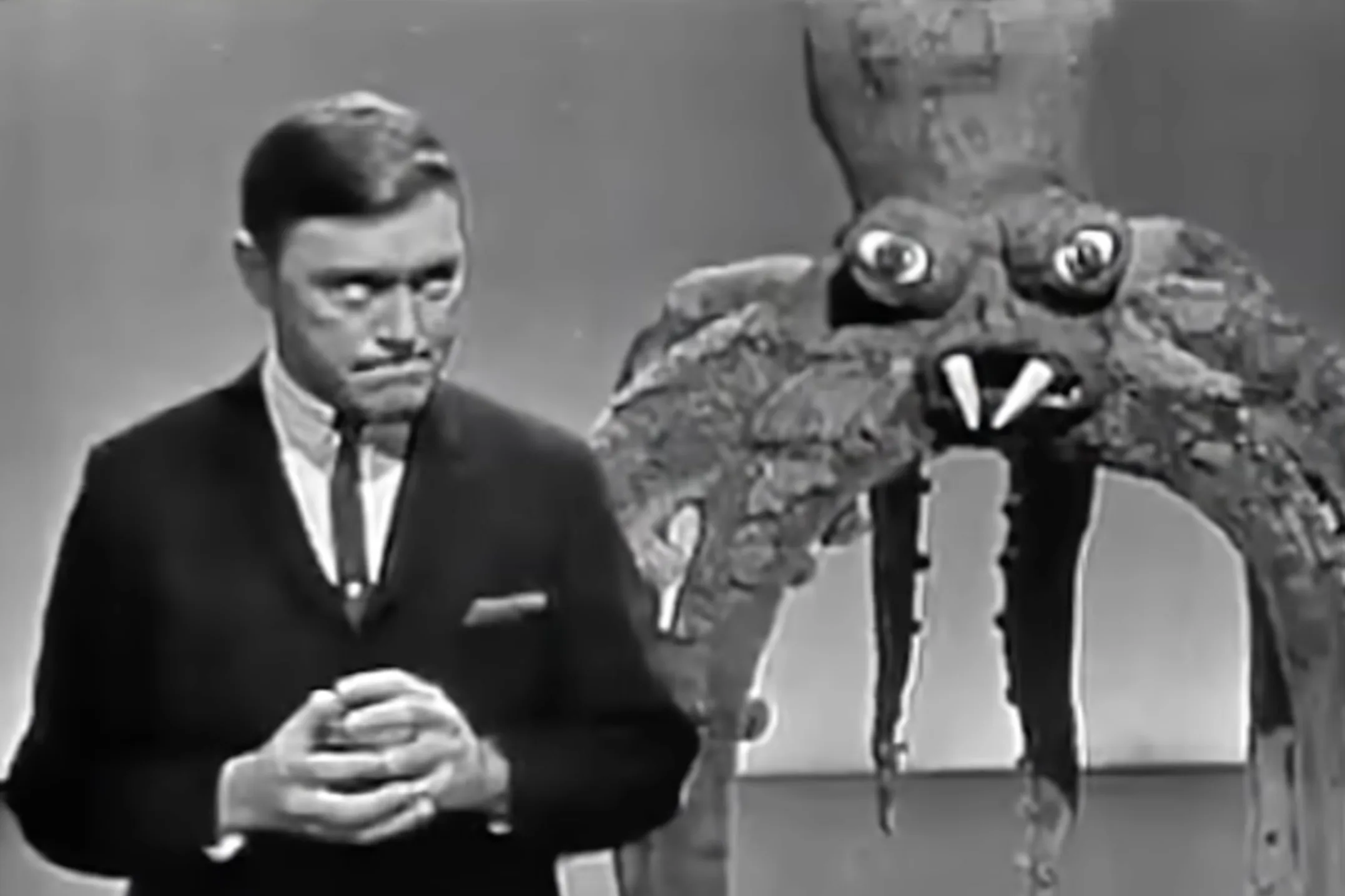 Bobby Pickett, performer of Monster Mash, in the story art shared by Morning Brew