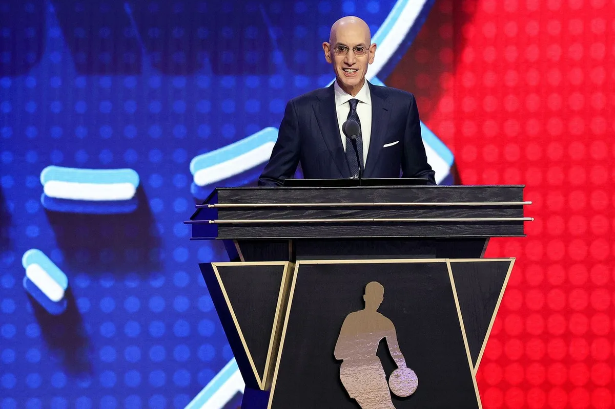 NBA Commissioner Adam Silver, who described the smart ball plan to CNBC