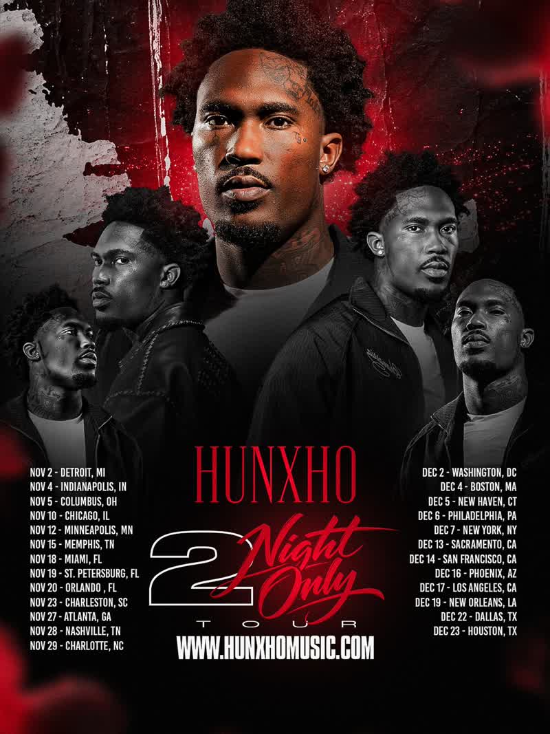 Hunxho 2Night Only Tour poster