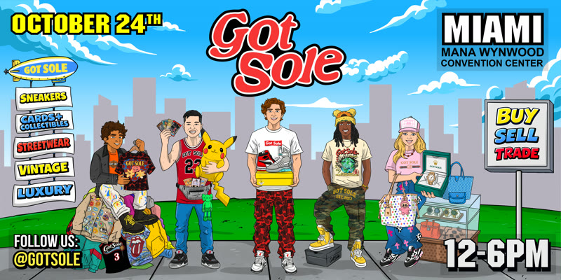 Miami Got Sole event flyer