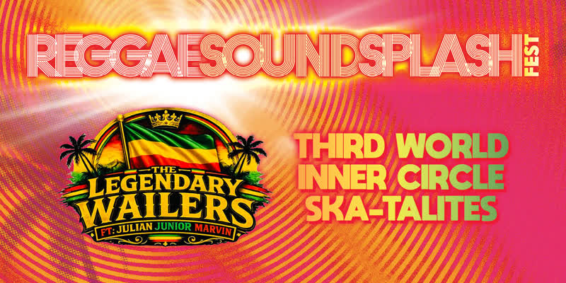 Reggae Sound Splash Fest flyer, The BayCare Sound, Clearwater
