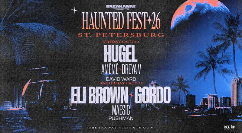 Haunted Fest St. Pete event flyer