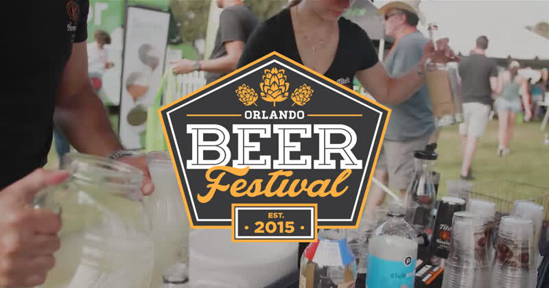 Orlando Beer Festival flyer, Festival Park Orlando