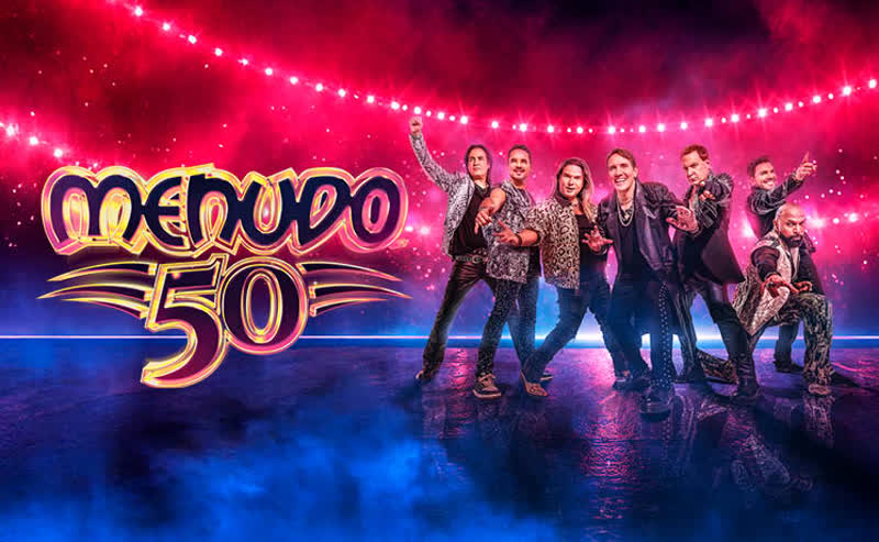 Menudo 50th Anniversary Tour flyer, Hard Rock Live Hollywood
