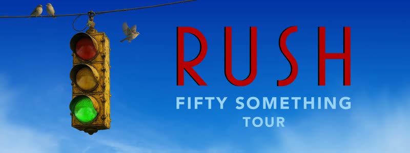 Rush Fifty Something Tour flyer, Hard Rock Live Hollywood