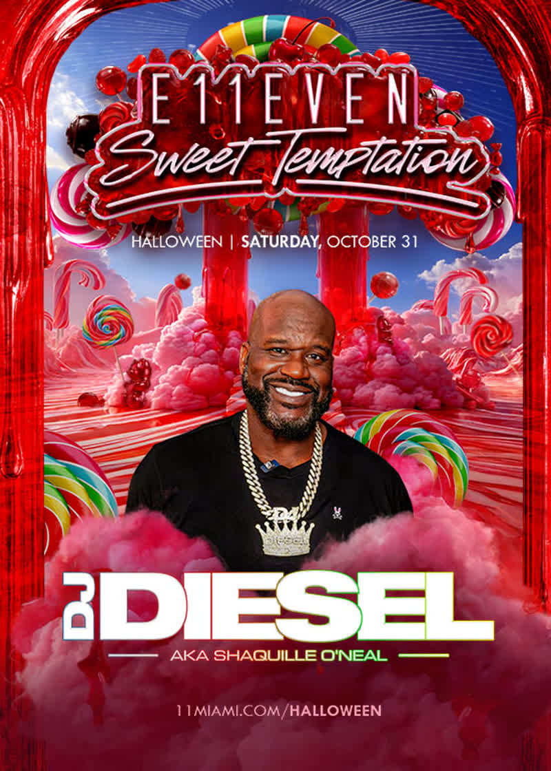 DJ Diesel at E11EVEN flyer, E11EVEN Miami