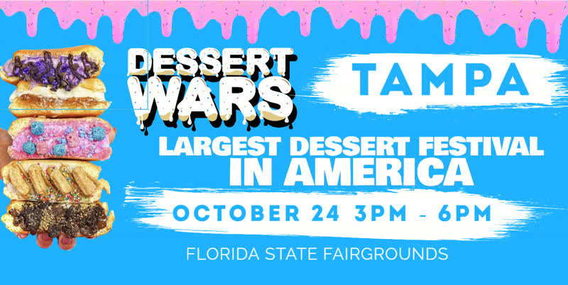 Dessert Wars Tampa flyer, Florida State Fairgrounds Tampa
