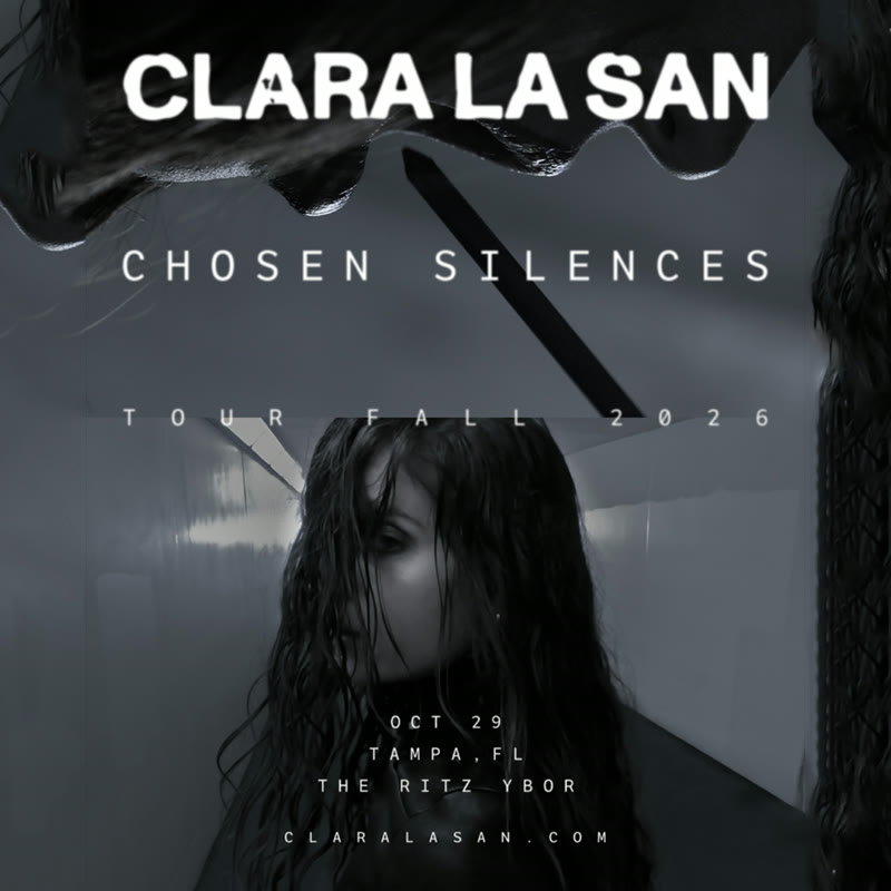 Clara La San, Chosen Silences Tour event flyer