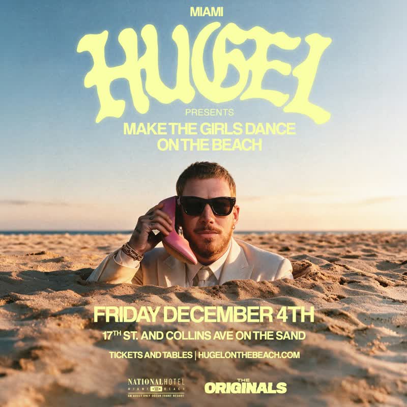 Hugel Presents Make The Girls Dance, On The Beach Night 2 event flyer