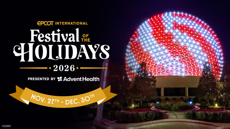 EPCOT International Festival of the Holidays event flyer