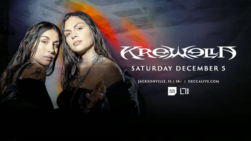 Krewella at Decca Live event flyer
