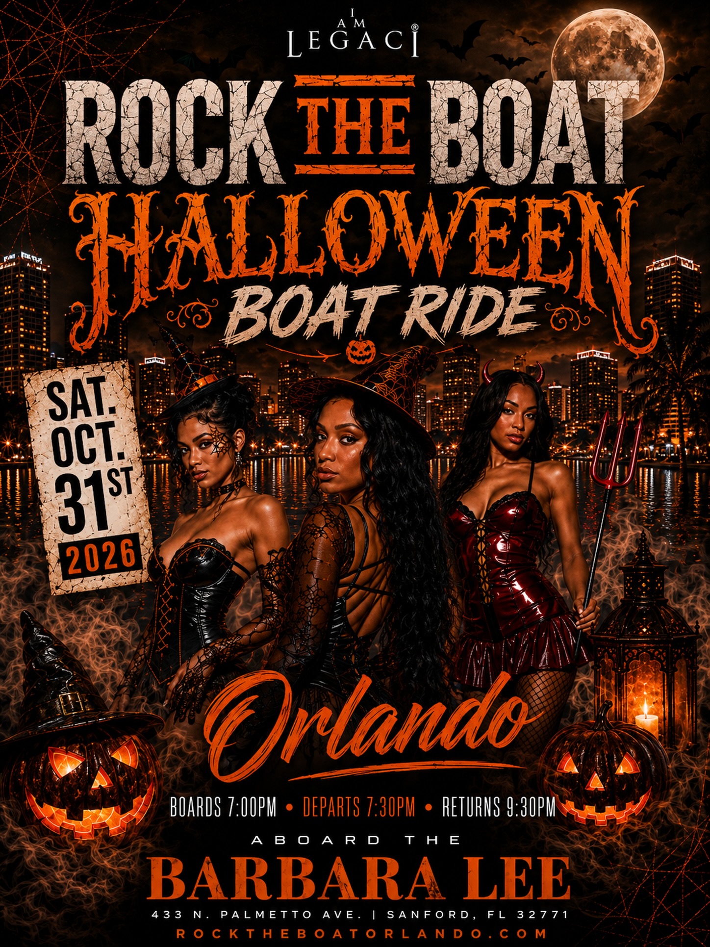 Rock the Boat Orlando event flyer