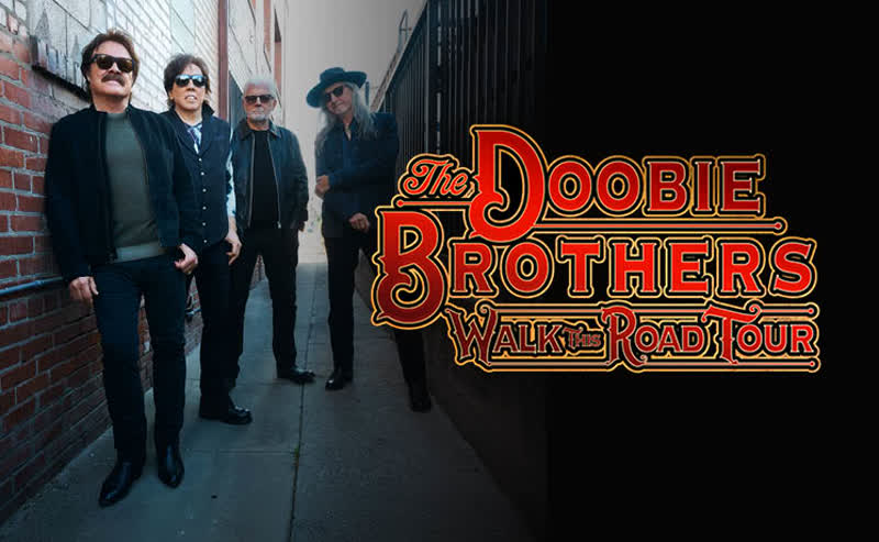 The Doobie Brothers Walk This Road Tour flyer, Hard Rock Live Hollywood
