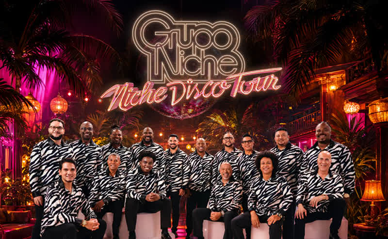 Grupo Niche Niche Disco Tour flyer, Hard Rock Live Hollywood