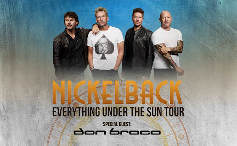 Nickelback Everything Under The Sun Tour flyer, Hard Rock Live Hollywood