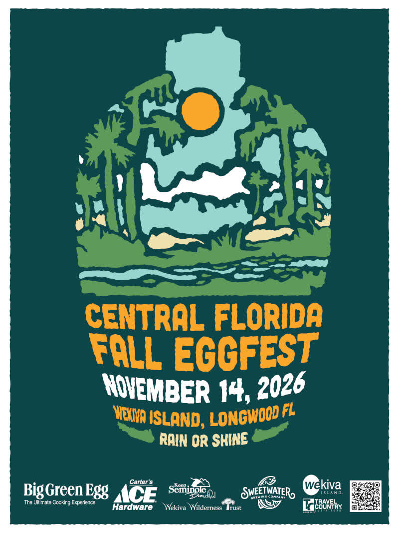 12th Annual Central Florida Fall EggFest flyer, Wekiva Island, Longwood