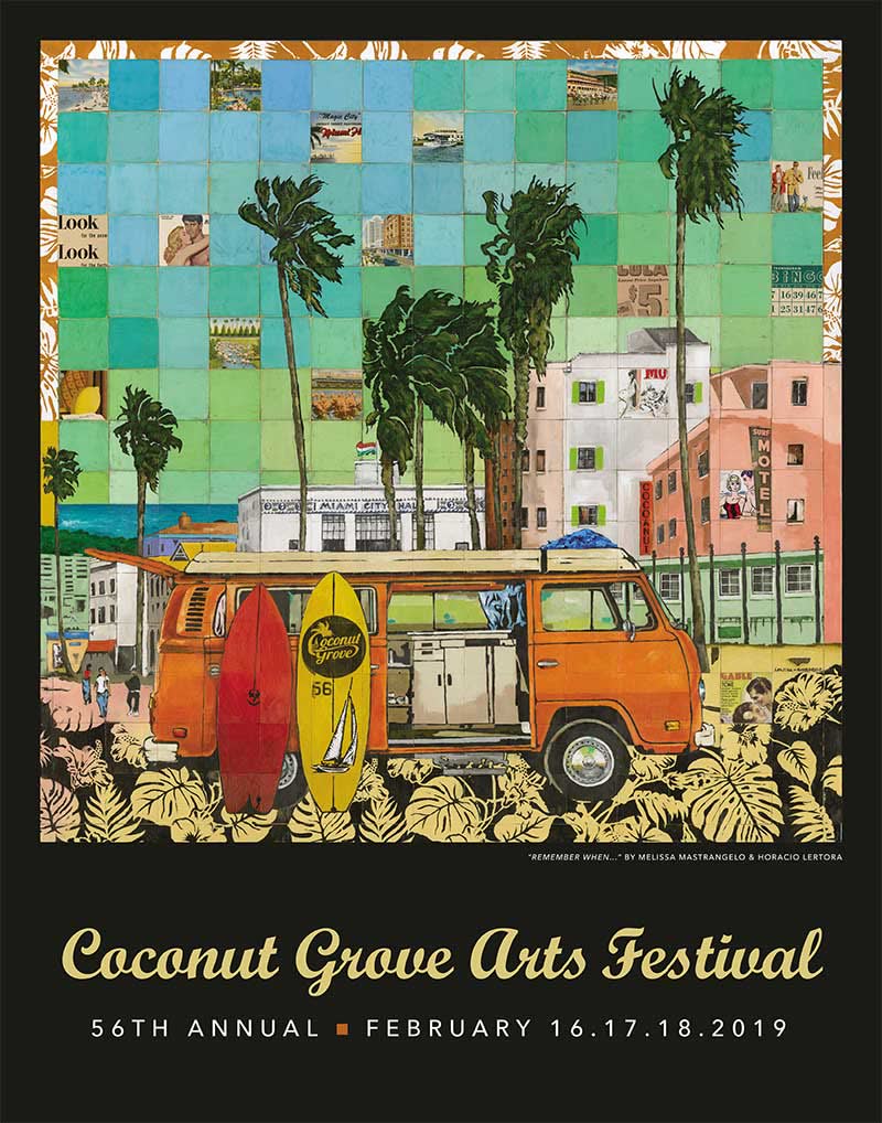 Coconut Grove Arts Festival official poster