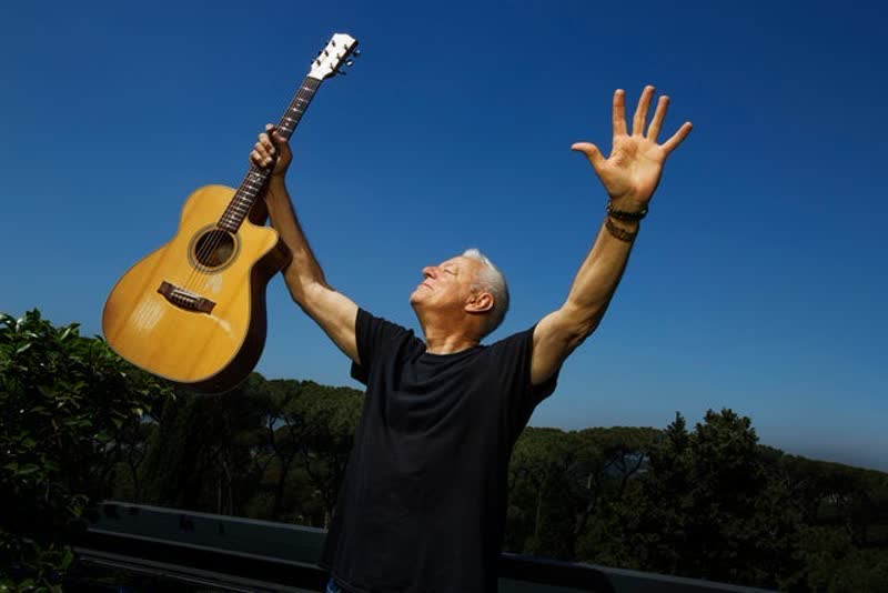 Tommy Emmanuel portrait for his Orlando concert with Trey Hensley