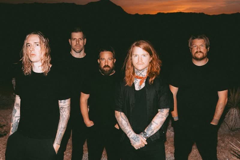 Underoath live in Tampa on the Define The Great Line 20th anniversary tour